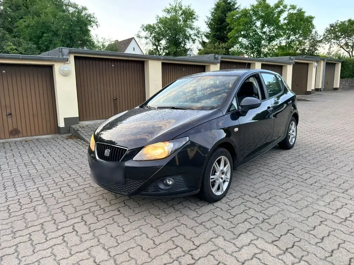 Gebraucht Seat Ibiza 90 PS (66 kW) 2010 Schwarz Kleinwagen
