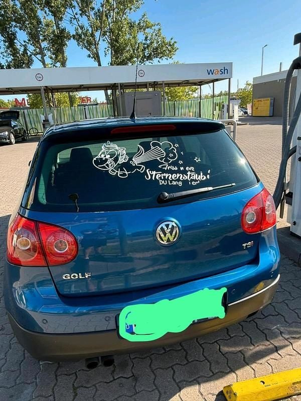 Gebraucht VW Golf V 122 PS (89 kW) 2007 Blau Kleinwagen