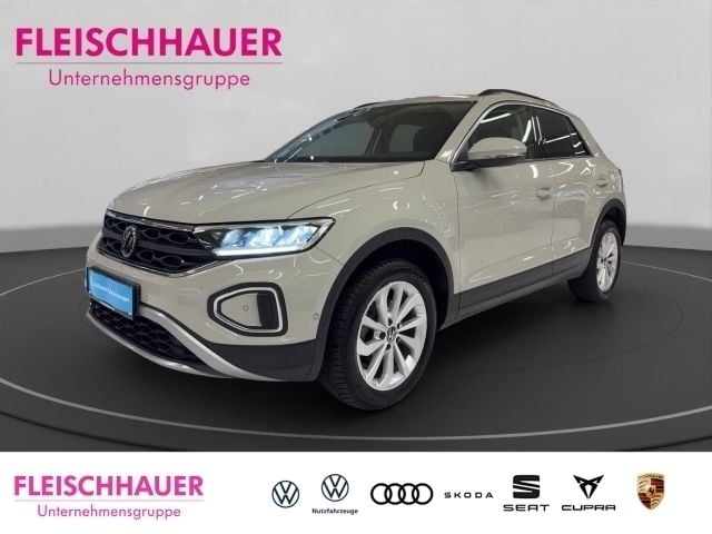 Grau Gebraucht 2023 VW T-Roc Life SUV | 23.880 € (Superpreis) - Bild 1/4