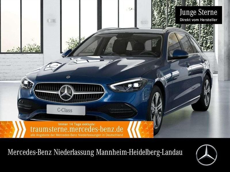 Spektralblau Gebraucht 2024 Mercedes C300e Advanced Plus Kombi | 39.990 € (Superpreis) - Bild 1/3