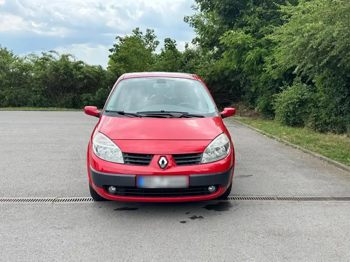 Gebraucht Renault Scénic 113 PS (83 kW) 2003 Rot Van / Kleinbus