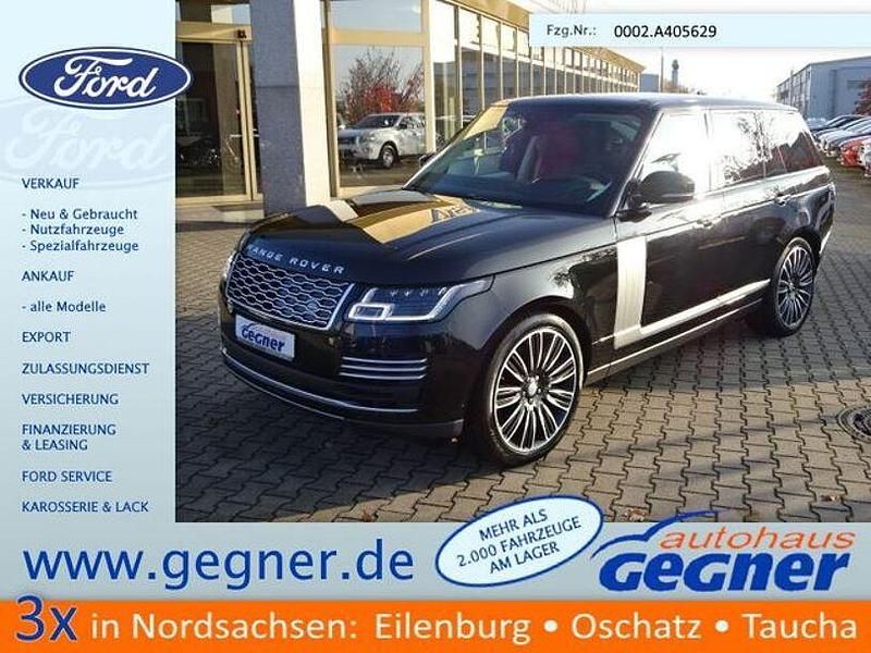 Santorini black Gebraucht 2020 Land Rover Range Rover Autobiography SUV | 76.440 € (Teuer) - Bild 1/4