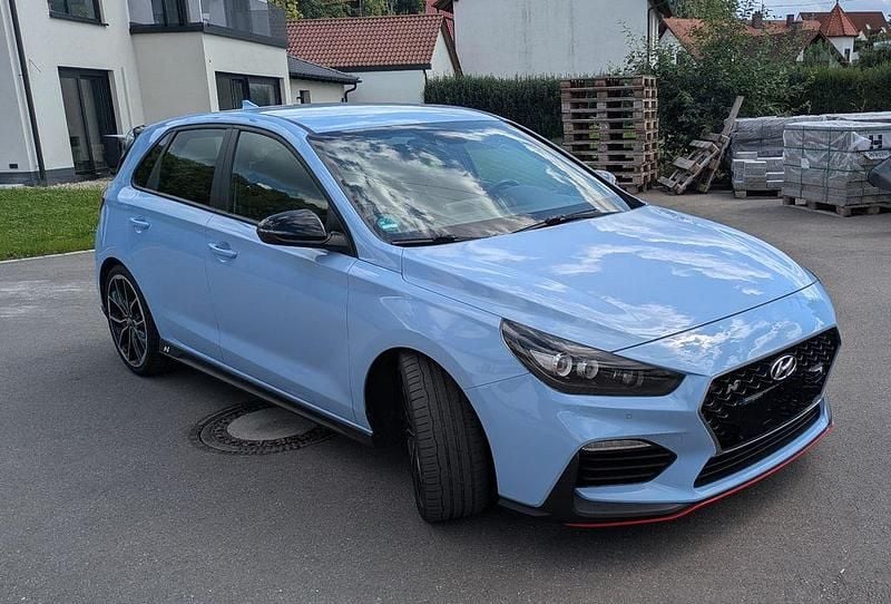 Blau Gebraucht 2019 Hyundai i30 N Performance Limousine | 22.999 € (Fairer Preis) - Bild 1/4