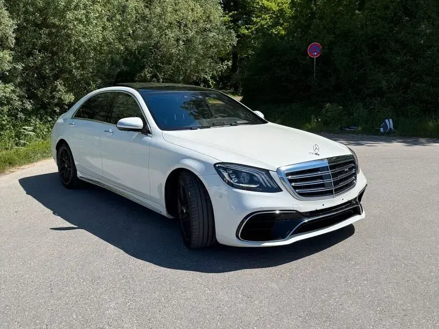 Gebraucht Mercedes S63 AMG AMG 612 PS (450 kW) 2018 Weiß Limousine