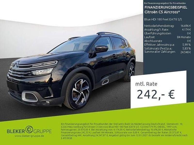 Schwarz Gebraucht 2020 Citroën C5 Aircross Feel SUV | 20.870 € (Fairer Preis) - Bild 1/3