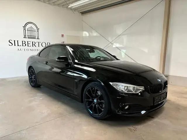 Usata BMW 420 Advantage 190 CV (139 kW) 2017 Nero Cabrio