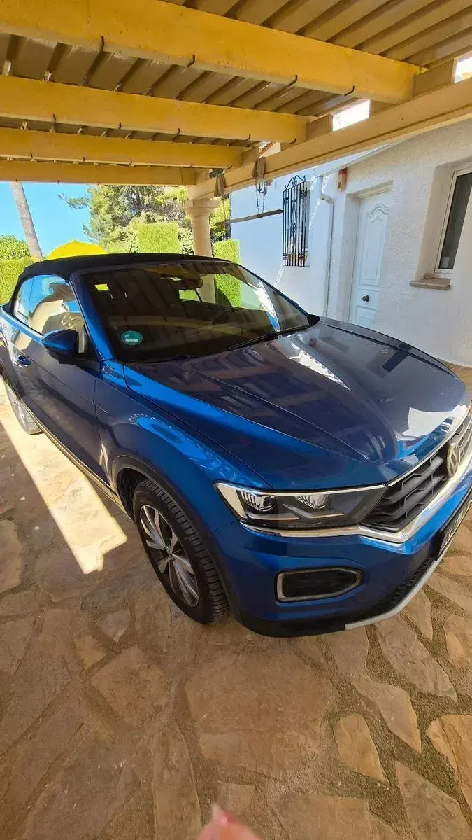 Gebraucht VW T-Roc Cabriolet Style 150 PS (110 kW) 2020 Blau Cabrio