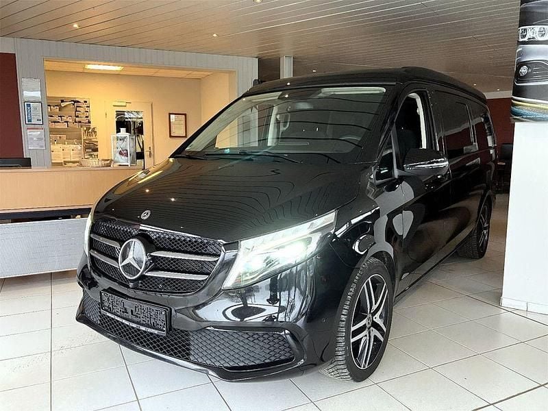 Schwarz Gebraucht 2021 Mercedes V300 Marco Polo Van / Kleinbus | 57.895 € (Guter Preis) - Bild 1/4