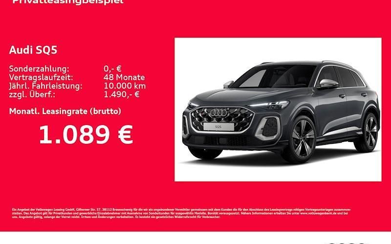 Neu Audi SQ5 Ambiente 367 PS (269 kW) 2026 Grau SUV
