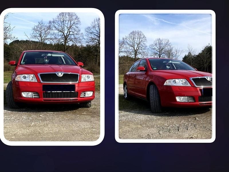 Gebraucht Skoda Octavia 160 PS (117 kW) 2007 Rot Limousine
