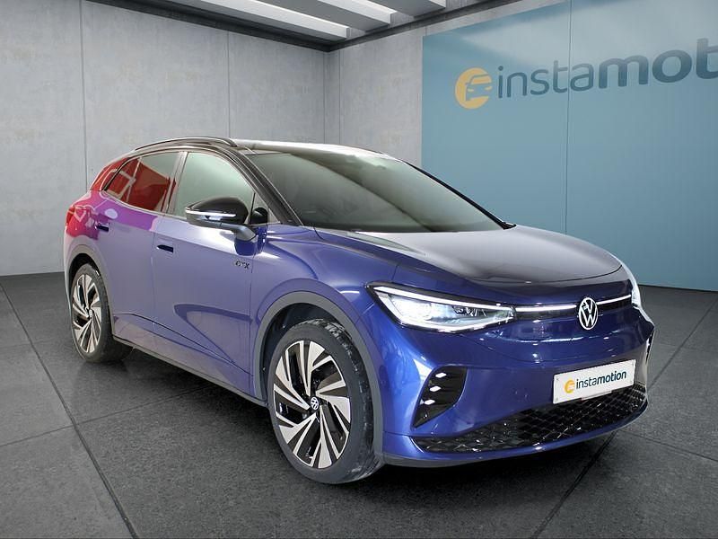 Blau Gebraucht 2024 VW ID.4 GTX SUV | 47.799 € (Teuer) - Bild 1/4