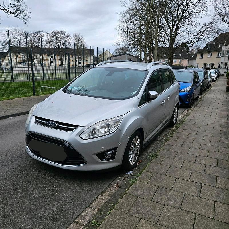Silber Gebraucht 2012 Ford Grand C-Max Titanium Van / Kleinbus | 7.850 € (Fairer Preis) - Bild 1/4