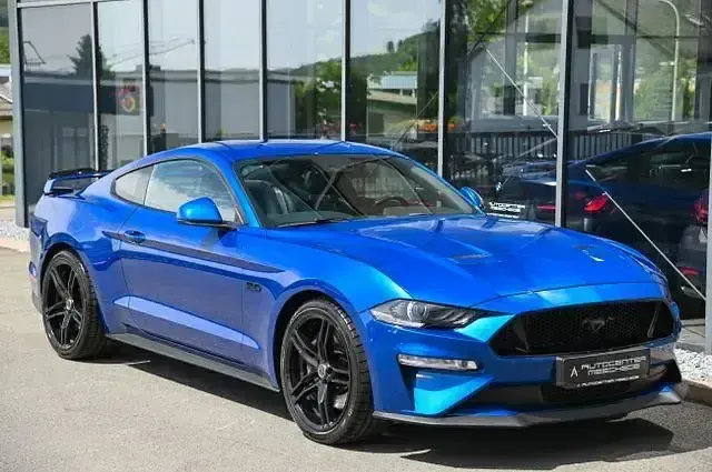 Gebraucht Ford Mustang GT 450 PS (330 kW) 2018 Blau Coupé