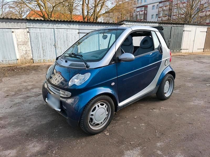 Gebraucht Smart ForTwo Cabrio Passion 61 PS (44 kW) 2006 Blau Cabrio