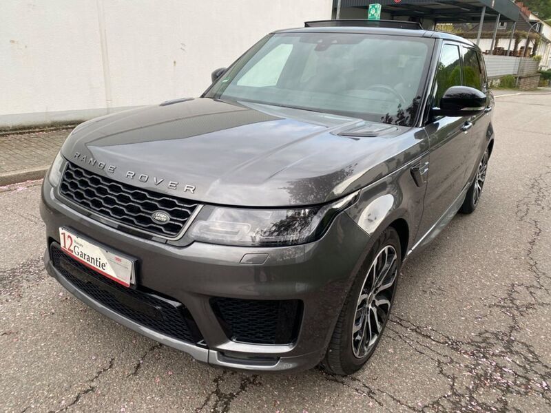 Grau Gebraucht 2019 Land Rover Range Rover Sport HSE Dynamic SUV | 39.999 € (Teuer) - Bild 1/4