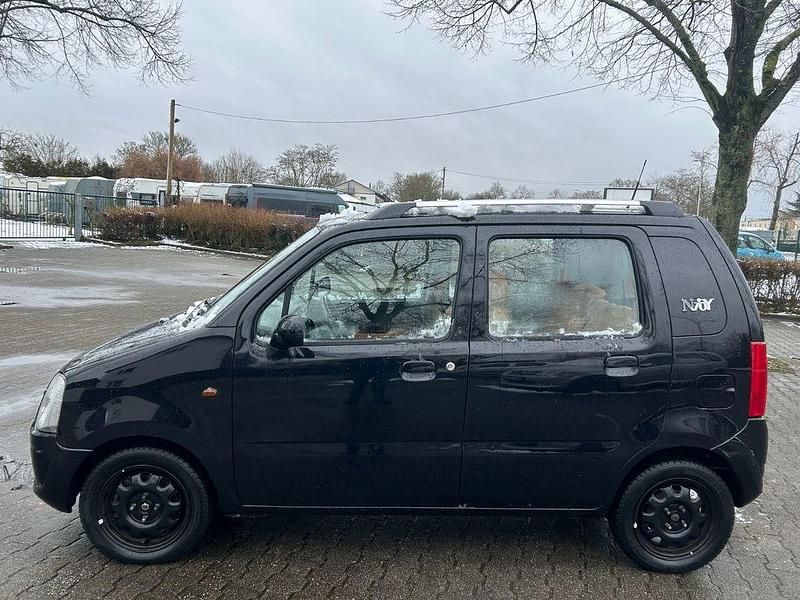 Gebraucht Opel Agila Njoy 75 PS (55 kW) 2002 Schwarz Van / Kleinbus