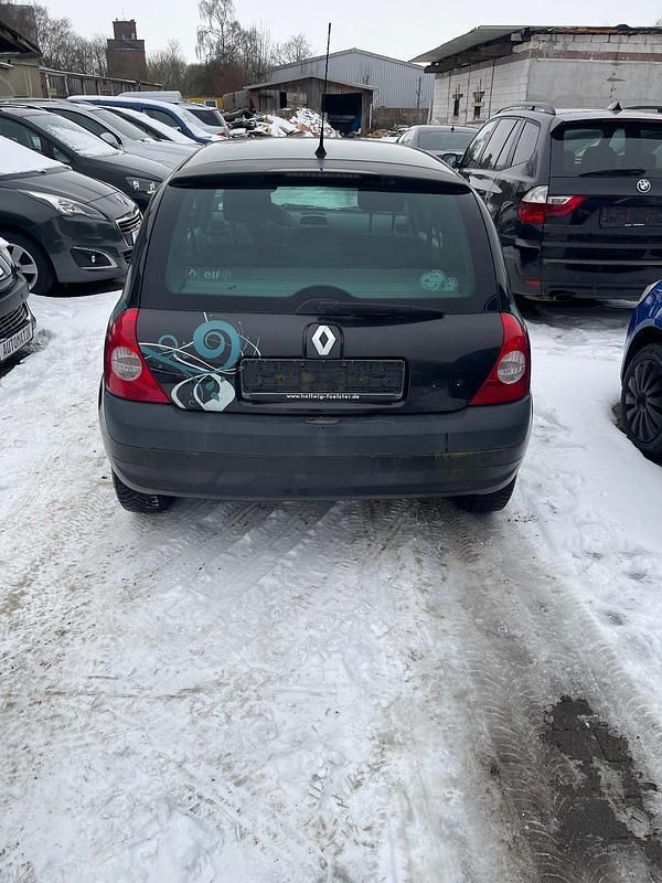 Gebraucht Renault Clio II 75 PS (55 kW) 2004 Schwarz Kleinwagen