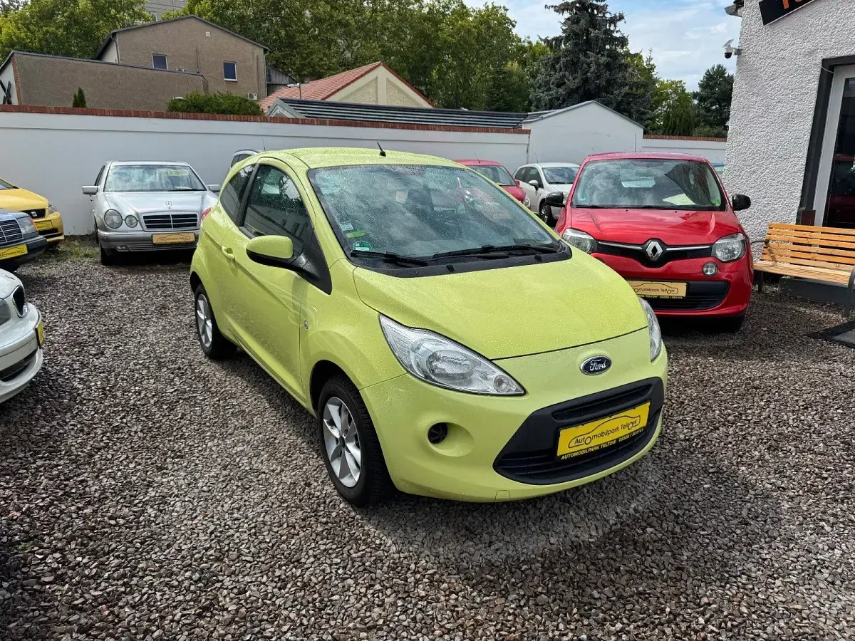 Usata Ford Ka 69 CV (50 kW) 2014 Verde Utilitaria