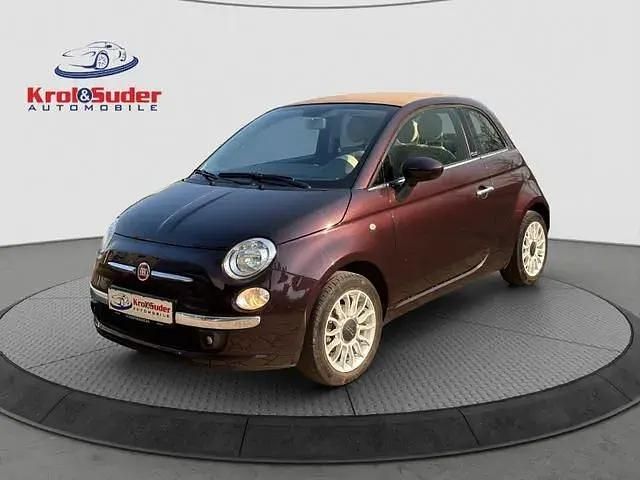 Usata Fiat 500C 95 CV (69 kW) 2013 Viola Cabrio