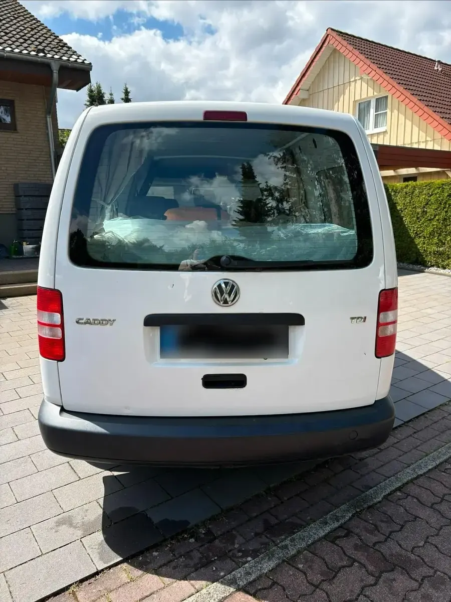 Gebraucht VW Caddy Maxi 102 PS (75 kW) 2014 Weiß Van / Kleinbus