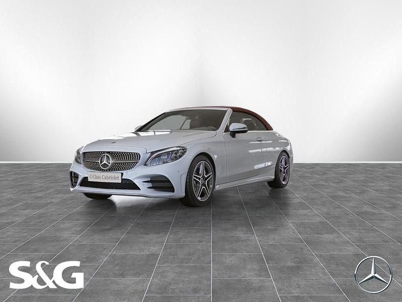 Unilack polarweiß Gebraucht 2021 Mercedes C300 AMG Cabrio | 43.890 € (Etwas zu teuer) - Bild 1/4