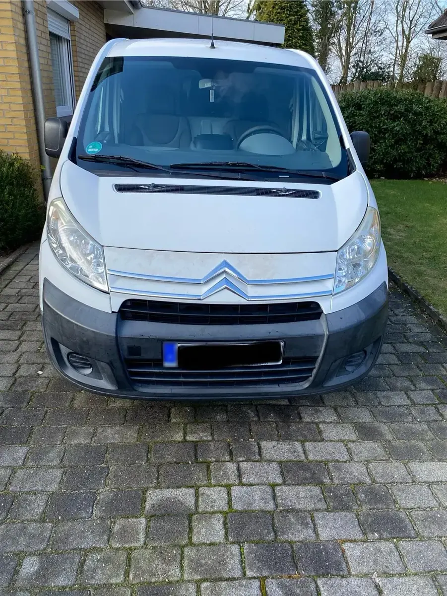 Gebraucht Citroën Jumpy 90 PS (66 kW) 2009 Weiß Van / Kleinbus