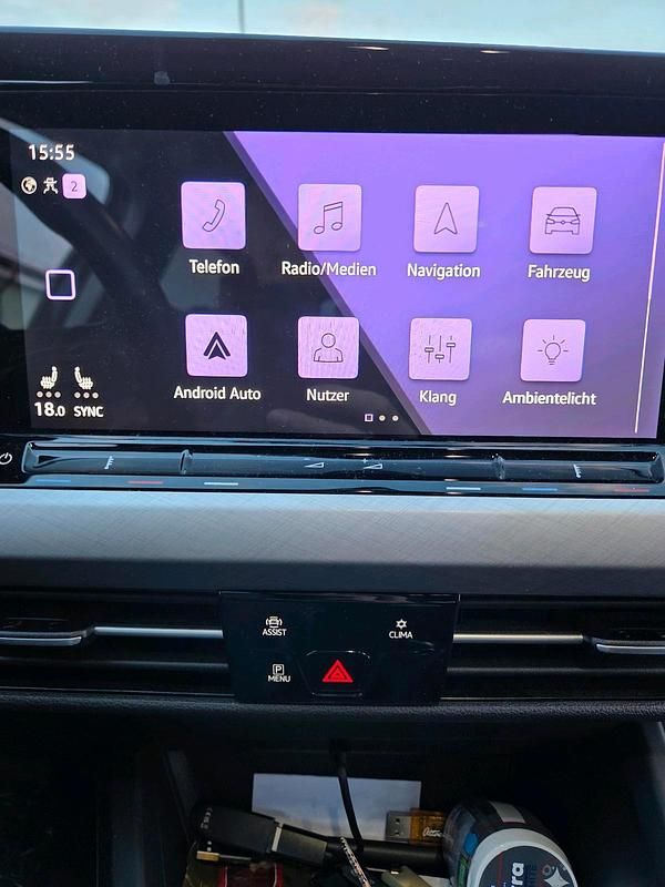 Gebraucht VW Golf VIII 130 PS (95 kW) 2022 Grau Limousine