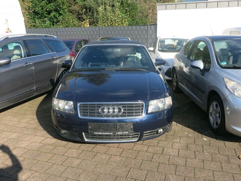 Moroblau perleffekt (metallic) Gebraucht 2005 Audi A4 Cabriolet Cabrio | 5.980 € (Guter Preis) - Bild 1/4