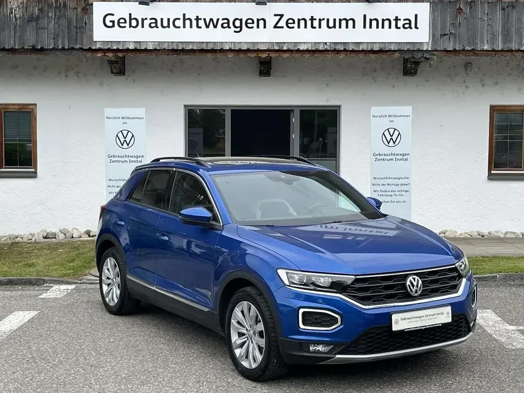 Gebraucht VW T-Roc Sportline 190 PS (139 kW) 2019 Ravennablau SUV