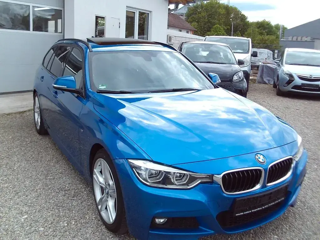 Käytetty BMW 330 M Sport 252 HP (185 kW) 2016 Sininen Farmari