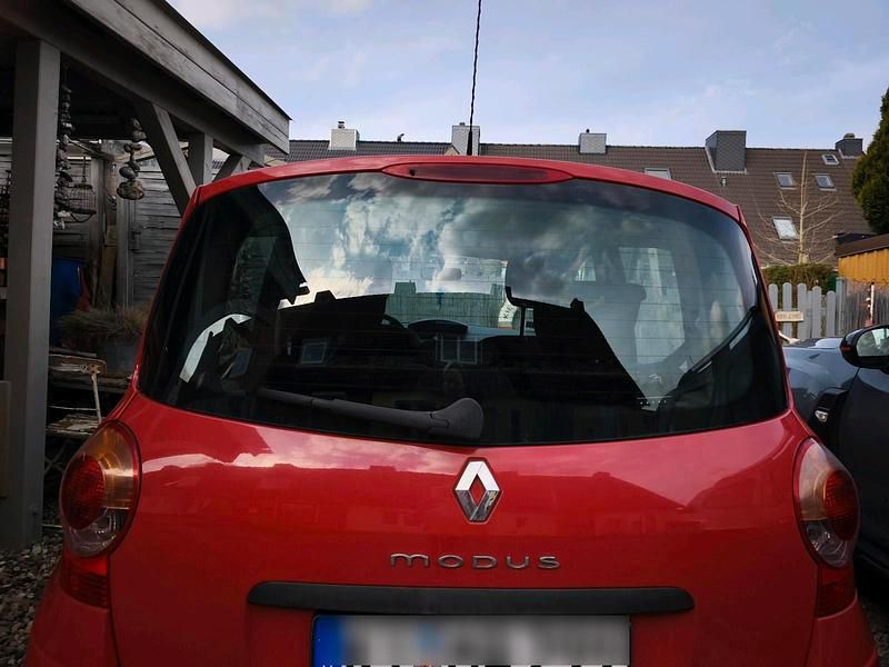 Gebraucht Renault Modus 75 PS (55 kW) 2004 Rot Van / Kleinbus