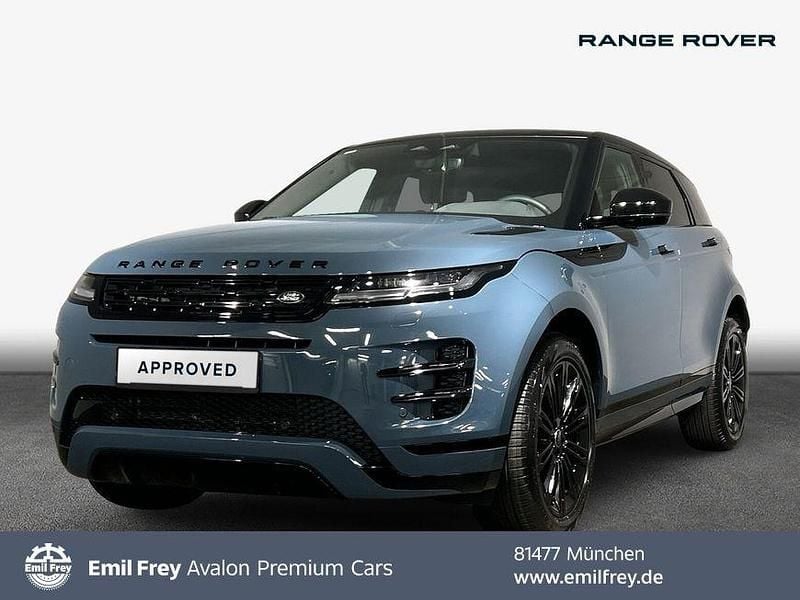 Tribeca blue metallic Gebraucht 2025 Land Rover Range Rover evoque SE Dynamic SUV | 45.850 € (Superpreis) - Bild 1/4