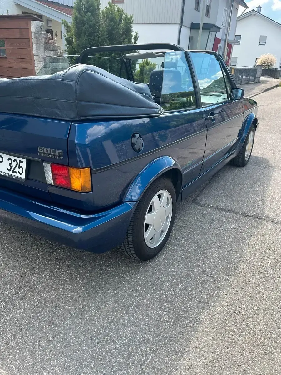 Gebraucht VW Golf Cabriolet 98 PS (72 kW) 1991 Blau Cabrio