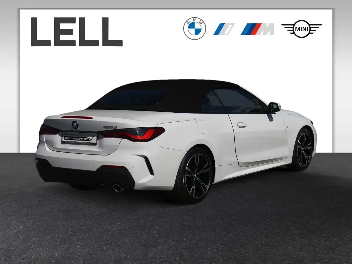 Gebraucht BMW 420 Cabriolet M Sport 190 PS (139 kW) 2022 Weiß Cabrio