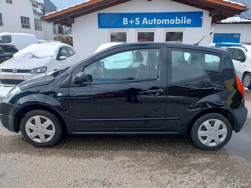 Gebraucht Citroën C2 Advance 60 PS (44 kW) 2007 Schwarz Kleinwagen