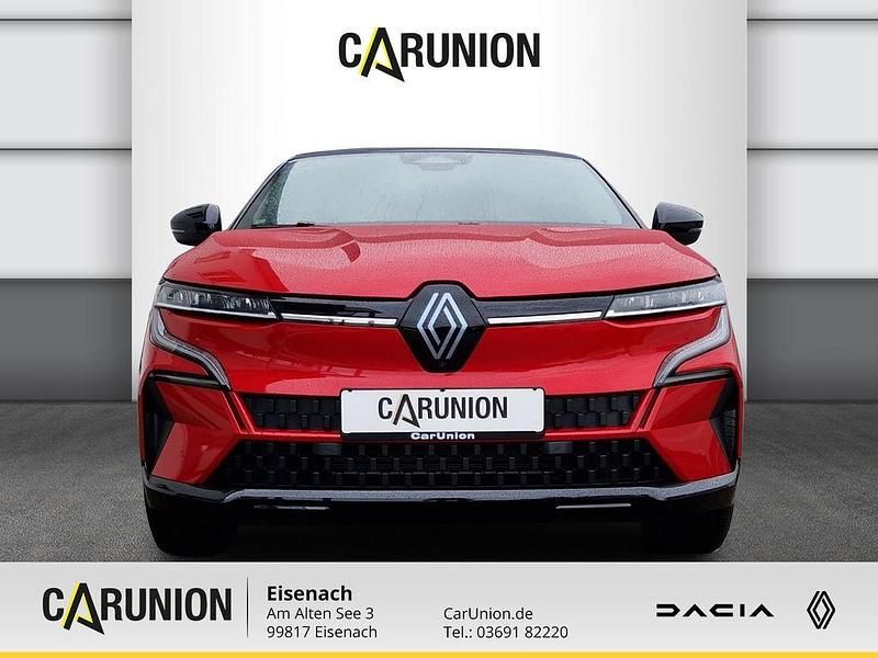 Gebraucht Renault Megane E-Tech Techno 160 kW (218 PS) 2024 Dezirrot metallic, black pearlschwarz metallic Limousine