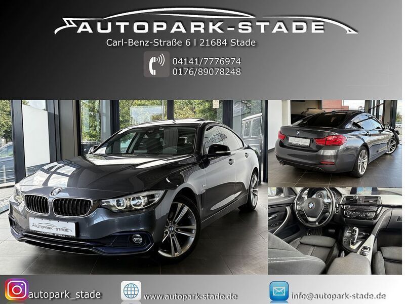 Grau Gebraucht 2017 BMW 420 Gran Coupé Sport Line Coupé | 17.499 € (Guter Preis) - Bild 1/4