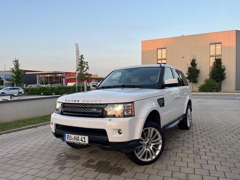 Weiß Gebraucht 2012 Land Rover Range Rover Sport HSE SUV | 8.999 € (Superpreis) - Bild 1/4