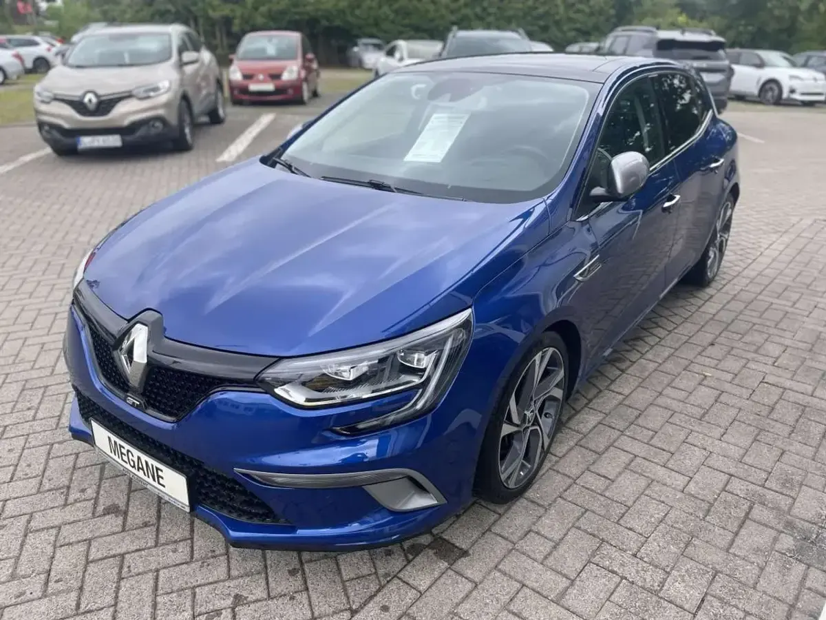 Gebraucht Renault Mégane IV GT 205 PS (150 kW) 2017 Ironblue metallic Limousine