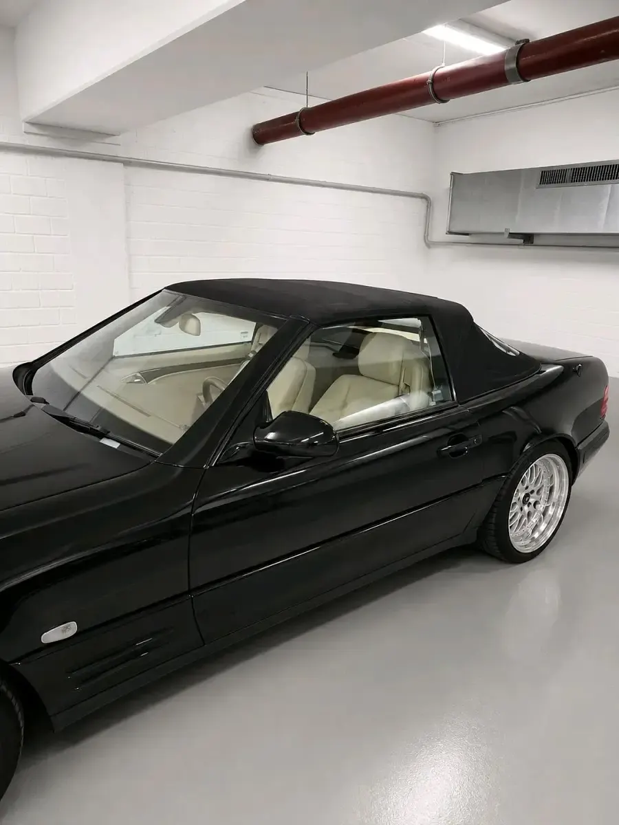 Gebraucht Mercedes SL320 224 PS (164 kW) 1999 Schwarz Cabrio