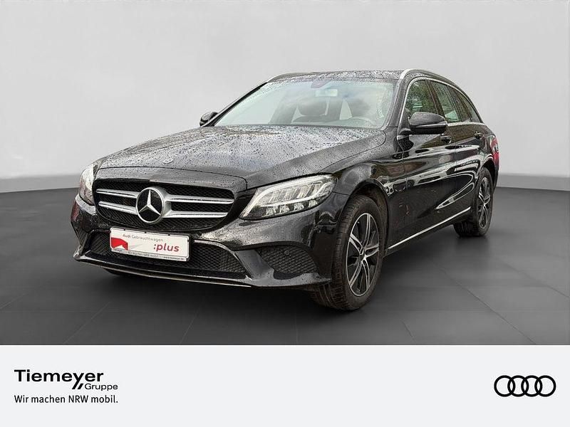 Schwarz Gebraucht 2019 Mercedes C200 Avantgarde Kombi | 21.980 € (Guter Preis) - Bild 1/4