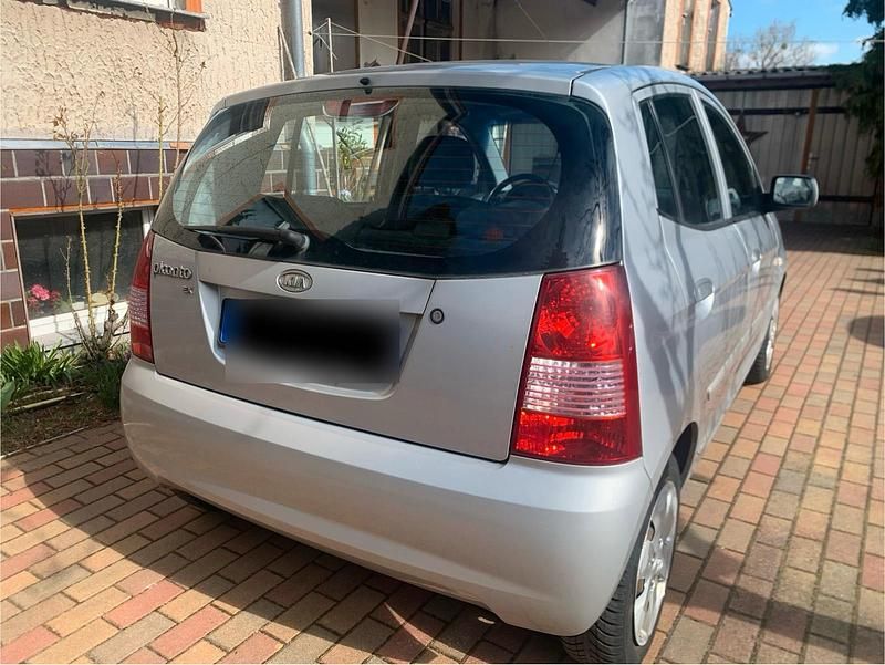 Gebraucht Kia Picanto 65 PS (47 kW) 2005 Silber Kleinwagen