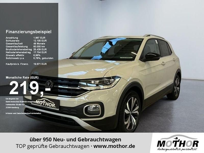 Ascotgrau Gebraucht 2022 VW T-Cross Style SUV | 18.053 € (Fairer Preis) - Bild 1/4