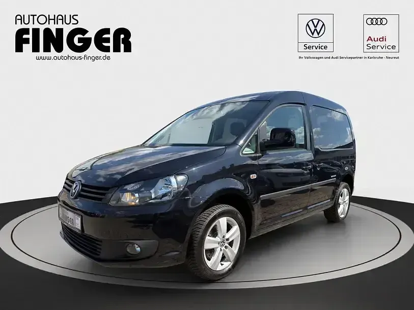 Gebraucht VW Caddy 140 PS (102 kW) 2014 Schwarz Van / Kleinbus