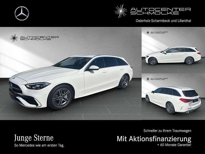 Unilack polarweiß Gebraucht 2024 Mercedes C180 Advanced Kombi | 41.840 € (Teuer) - Bild 1/4