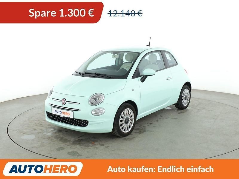 Grün Gebraucht 2021 Fiat 500 Lounge Kleinwagen | 10.840 € (Fairer Preis) - Bild 1/3