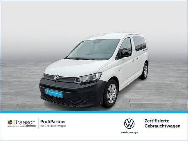 Weiß Gebraucht 2021 VW Caddy Basis Van / Kleinbus | 19.678 € - Bild 1/3