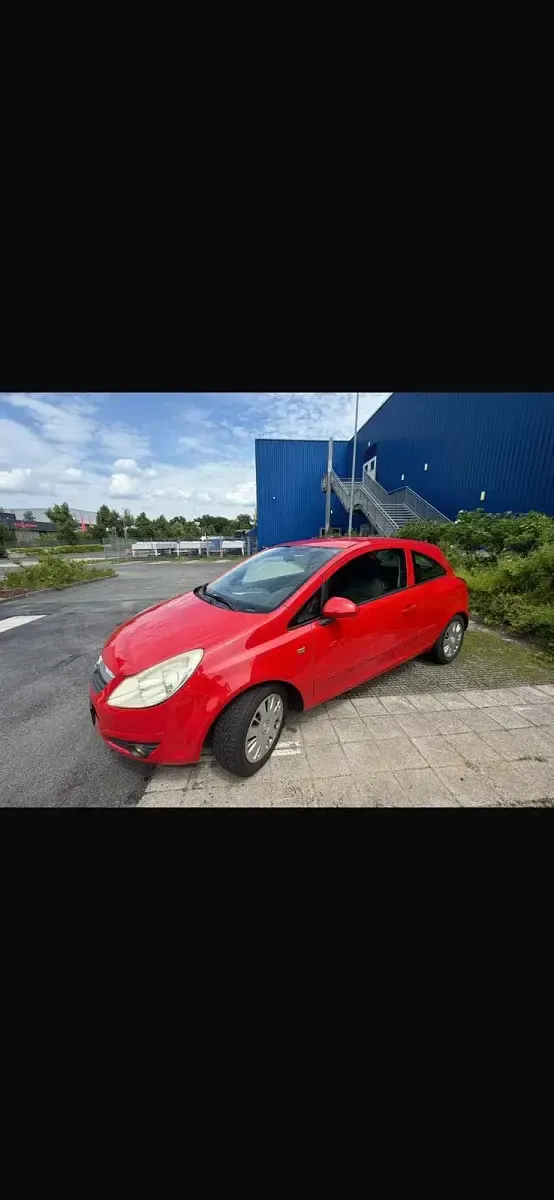 Gebraucht Opel Corsa 60 PS (44 kW) 2007 Rot Kleinwagen