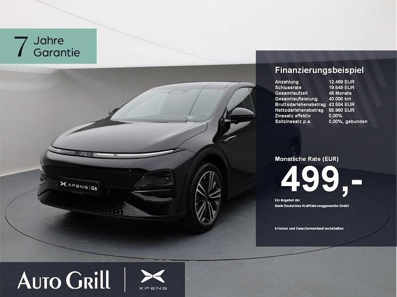 Schwarz midnight black Gebraucht 2025 XPENG G6 AWD Performance SUV | 43.390 € (Fairer Preis) - Bild 1/4