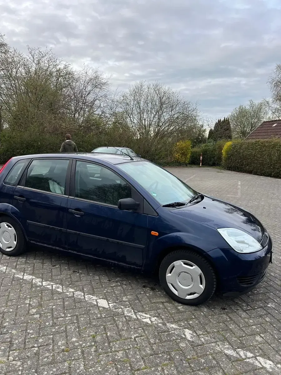 Gebraucht Ford Fiesta 69 PS (50 kW) 2005 Blau Kleinwagen
